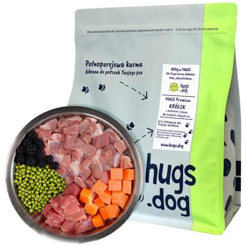 KARMA KRÓLIK Z BATATAMI I JEŻYNĄ – HUGS Premium