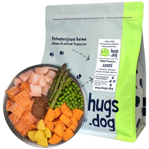 ŁOSOŚ z PSTRĄGIEM i SZPARAGAMI – HUGS Premium