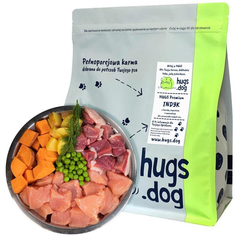 INDYK z KACZKĄ, KOPERKIEM i RUMIANKIEM – HUGS Premium