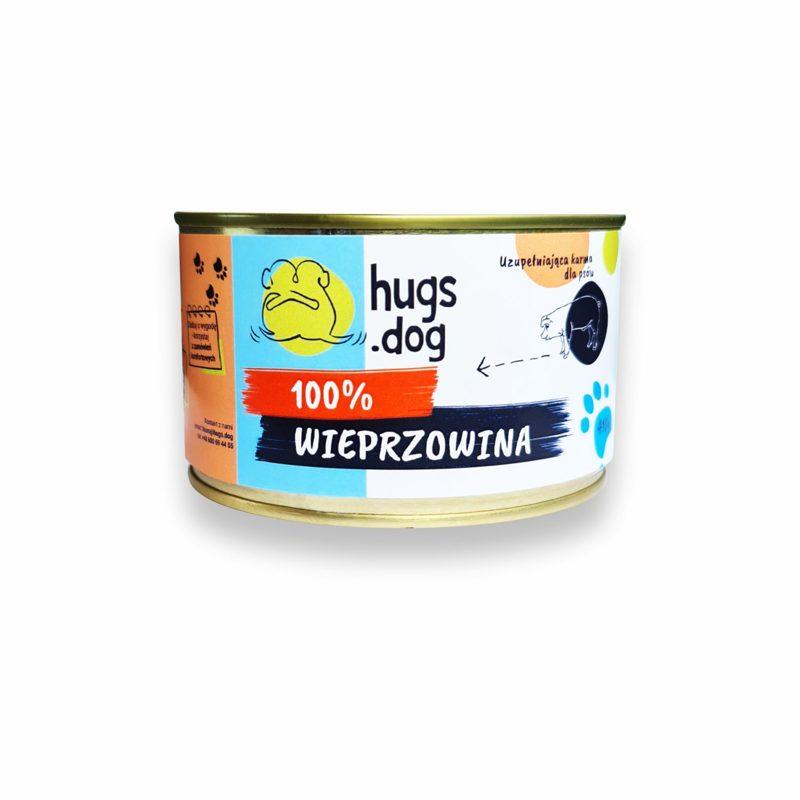 Zapuszkowana wieprzowina HUGS – 410g.