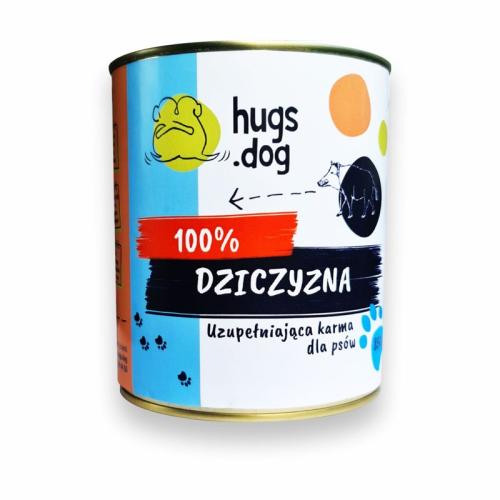 Dzika puszka HUGS – 850g.
